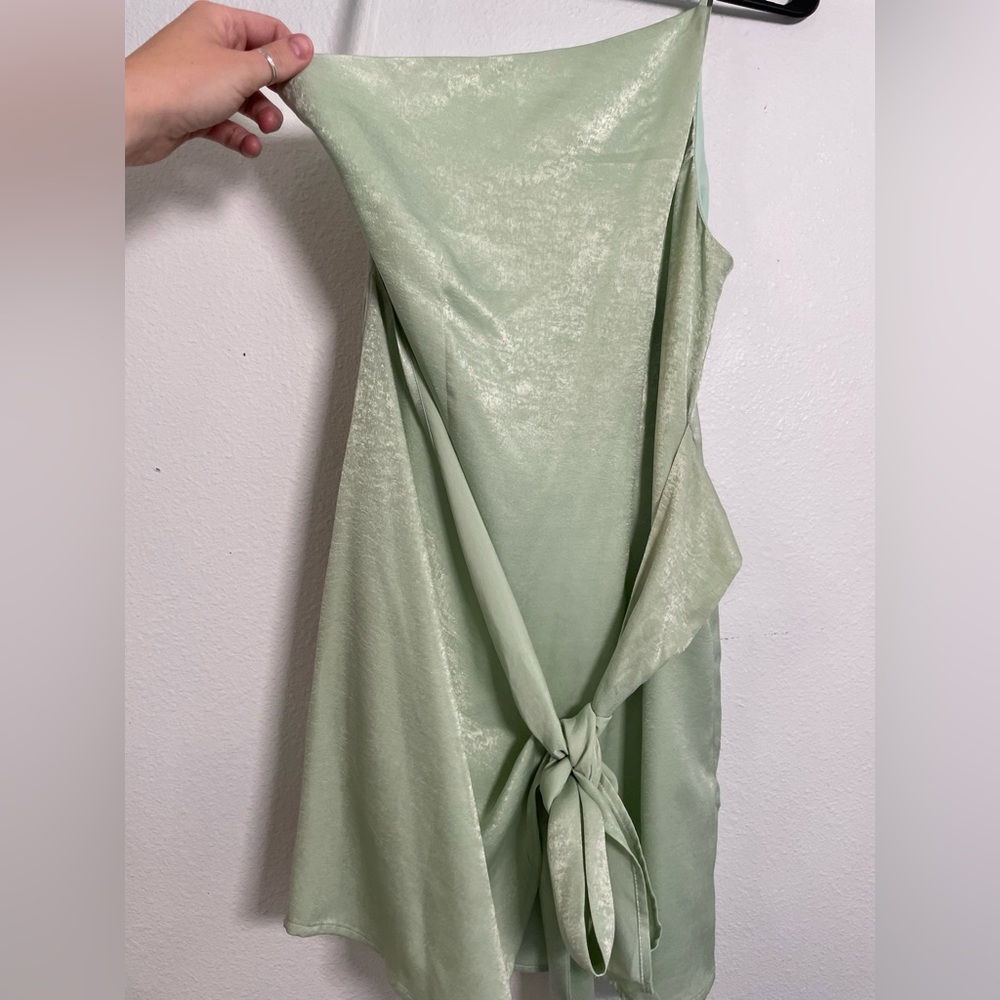 Lovers + Friends Karen Mini Dress in Mint Green - Picture 4 of 11